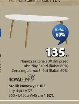 JYSK Stolik kawowy Lejre Royal Oak oferta