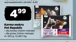 Netto Karma mokra dla kotów Pet Republic 4-pak oferta