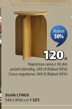 JYSK Stolik Lyngs oferta