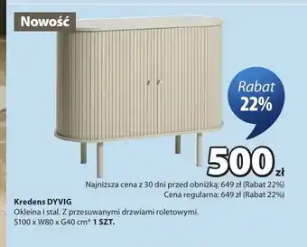 JYSK Kredens Dyvig oferta