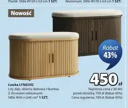 JYSK Ławka Lyngvig oferta