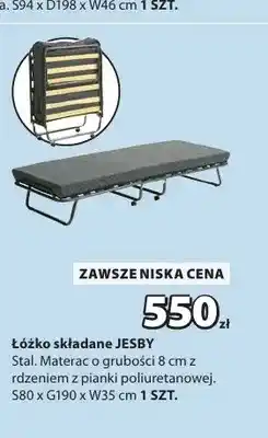 JYSK Łóżko składane Jesby oferta