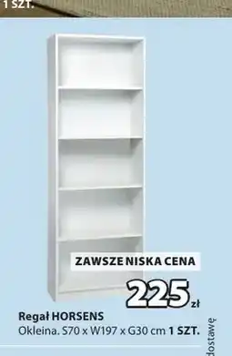 JYSK Regał Horsens 70x197x30 cm oferta