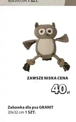 JYSK Zabawka dla psa Granit 20x32 cm oferta