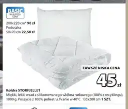 JYSK Kołdra STORFJELLET 135x200 cm oferta