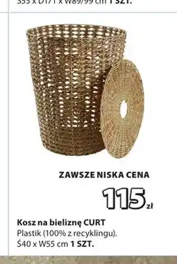 JYSK Kosz na bieliznę Curt oferta