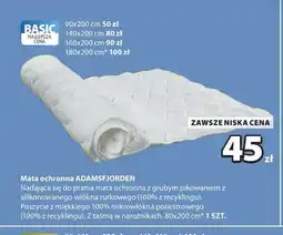 JYSK Mata ochronna Adamsfjorden 80x200 cm oferta