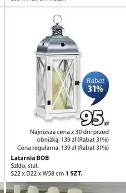 JYSK Latarnia Bob oferta
