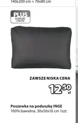 JYSK Poszewka na poduszkę Inge 30x50x10 cm oferta