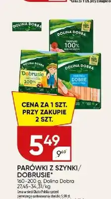 Chata Polska Parówki z szynki Dolina Dobra oferta