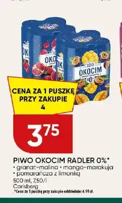 Chata Polska Piwo bezalkoholowe Okocim Radler granat-malina oferta