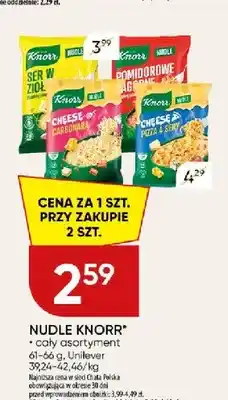 Chata Polska Nudle Cheese Carbonara Knorr oferta
