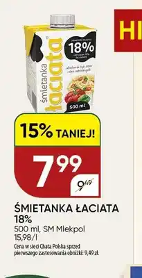 Chata Polska Śmietanka Łaciata 18% oferta