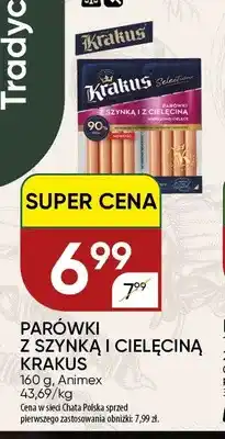 Parówki z szynką i cielęciną Krakus