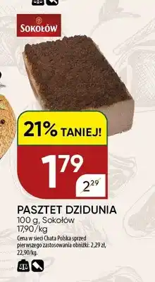 Chata Polska Pasztet Dzidunia Sokołów oferta