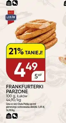 Chata Polska Frankfurterki parzone Łuków oferta