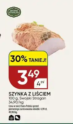 Chata Polska Szynka z liściem Swojski Stragan oferta