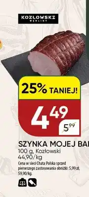 Chata Polska Szynka Mojej Babci Kozłowski oferta