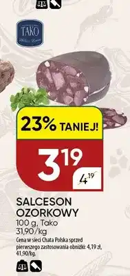 Chata Polska Salceson ozorkowy Tako oferta