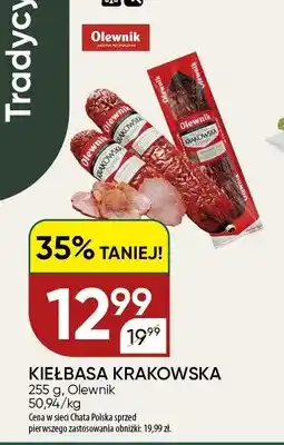 Chata Polska Kiełbasa krakowska Olewnik oferta