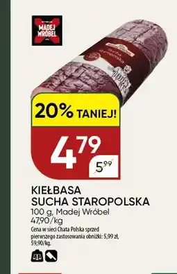 Chata Polska Kiełbasa sucha staropolska Madej Wróbel oferta