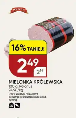 Chata Polska Mielonka królewska Polonus oferta