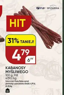 Chata Polska Kabanosy myśliwego PiB oferta