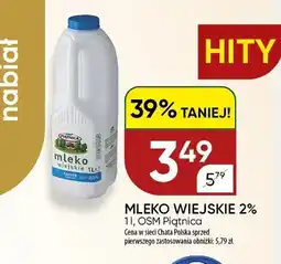 Chata Polska Mleko wiejskie Piątnica 2% oferta