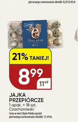 Chata Polska Jajka przepiórcze Czachorowski oferta