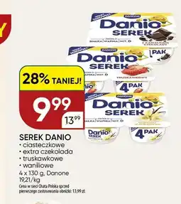 Chata Polska Serek Danio extra czekolada 4-pak oferta