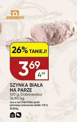 Chata Polska Szynka biała na parze Dobrowolscy oferta