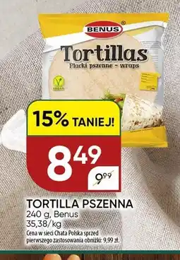Chata Polska Tortilla pszenna Benus oferta