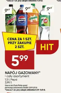 Chata Polska Napój gazowany Pepsi oferta