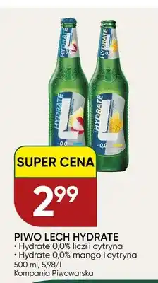 Chata Polska Piwo bezalkoholowe Lech Hydrate liczi i cytryna oferta