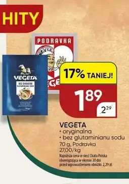 Chata Polska Przyprawa Vegeta oryginalna oferta