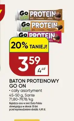 Chata Polska Baton proteinowy Go On oferta