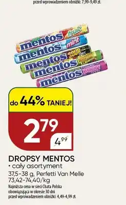 Chata Polska Dropsy Mentos oferta