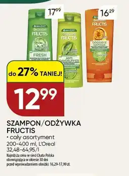 Chata Polska Szampon/odżywka Fructis oferta