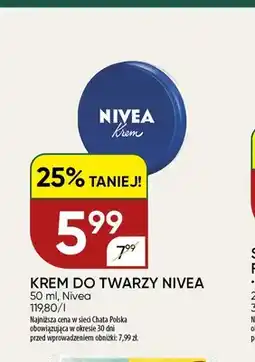 Chata Polska Krem do twarzy Nivea oferta