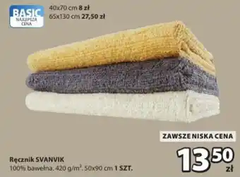 JYSK Ręcznik SVANVIK oferta