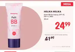 Rossmann Krem BB do twarzy SPF 45 PA+++ lekki Holika oferta