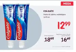 Rossmann Pasta do zębów wybielająca 2-pak Colgate oferta