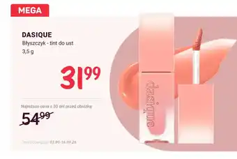 Rossmann Błyszczyk - tint do ust Dasique oferta