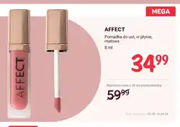 Rossmann Pomadka do ust w płynie matowa Affect oferta