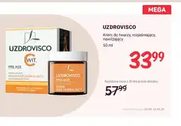 Rossmann Krem do twarzy rozjaśniający nawilżający Uzdrovisco oferta
