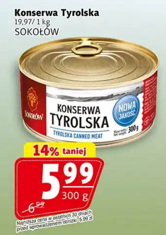 Konserwa Tyrolska Sokołów
