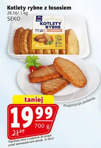 Kotlety Rybne z Łososiem SEKO
