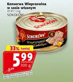 Prim Market Konserwa Wieprzowina w sosie własnym Sokołów oferta