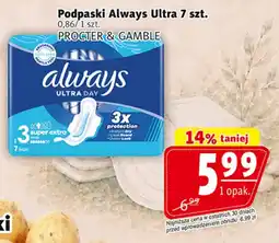 Prim Market Podpaski Always Ultra oferta