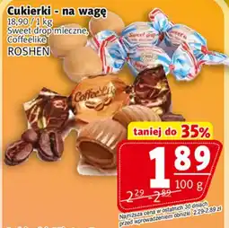 Prim Market Cukierki - na wagę Sweet drop mleczne, CoffeeLike ROSHEN oferta